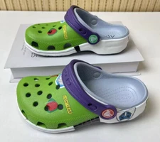Crocs Toy Story Buzz Lightyear Disney Original Classic Clog Brand New Kids C 12