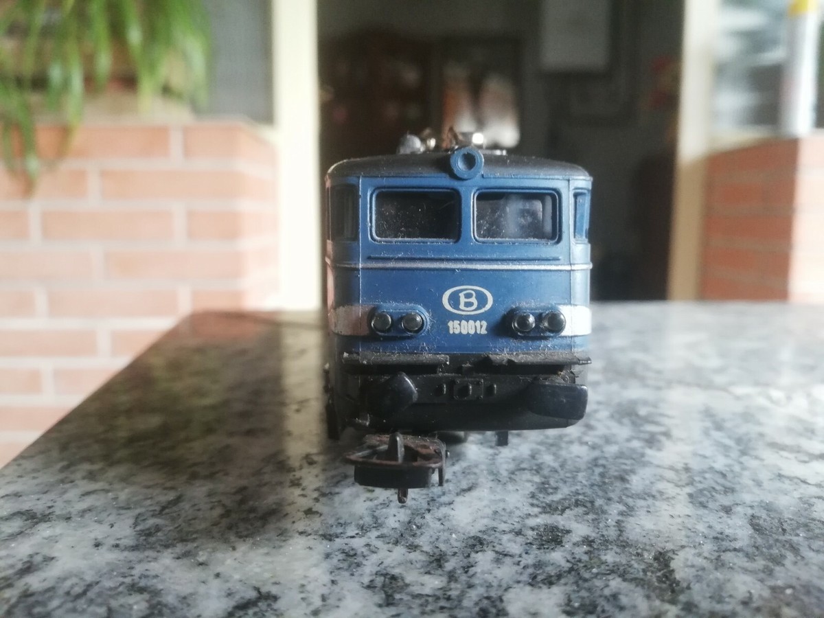 ② LIMA SNCB LOCOMOTIVE ÉLECTRIQUE HLE 150.012 HO - Trains miniatures | HO