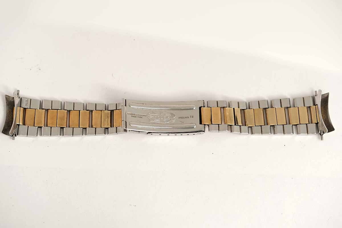 ◎EXOシウミンセット　IDカードチャームつき Rolex 7836 GMT Oyster Bracelet with 280 ends circa '72