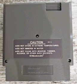 Nintendo NES "Tiger Heli" juego de guerra 1985