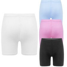 Kids Girls Booty Shorts Gymnastics Dance Sports Bottoms Hot Safety Pant Workout