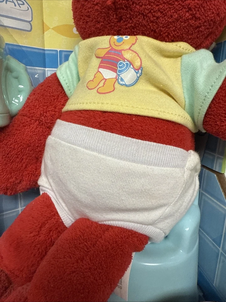 New Vintage Sesame Street POTTY ELMO (B9126) 2003 Fisher Price *See Description - image 3 of 4