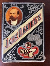 Vintage Jack Daniels Playing Cards No 7 Made In The USA Black Pkg