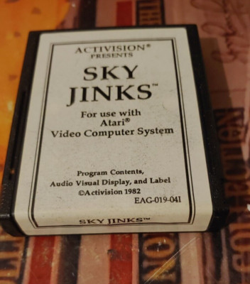 Sky Jinks (Activision 1982) (Modul) working Classic-game ATARI 2600 8-bit