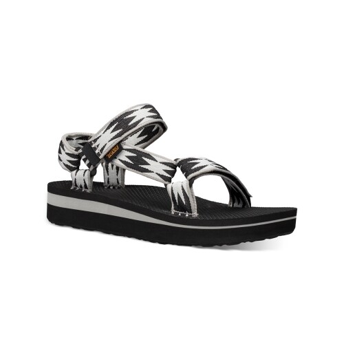 TEVA Womens MIDFORM Universal - Black White / 1090969-HBML / Sandals Slippers | eBay
