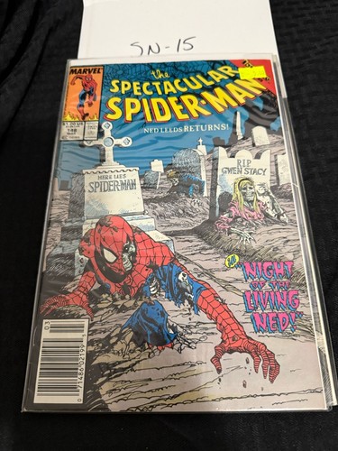 The Spectacular Spider-Man #148 Marvel Comic Buch Sehr guter Zustand/NM