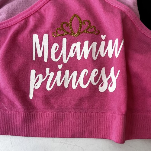 Totally Adorbs Bra Girl XL Colorful Melanin Princess Seamless 4 Pack NWT - Picture 5 of 9