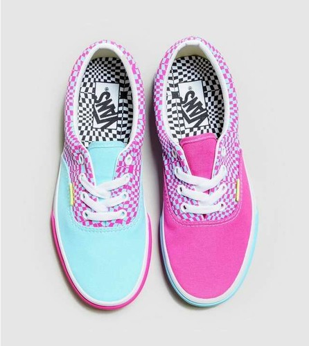 vans era warped check