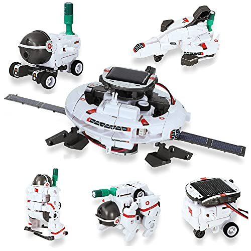 Solar Robot Kit For Kids 6-in-1- Diy Educational Science Kits Gift