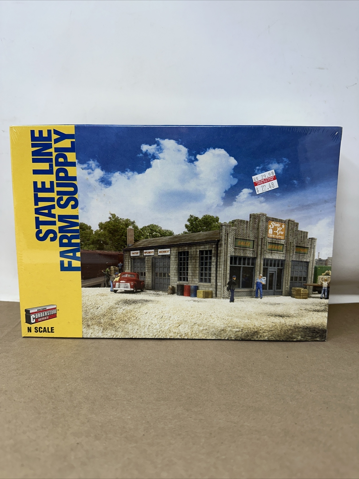 Walthers Cornerstone N Scale State Line Farm Supply 9333808 NIB eBay