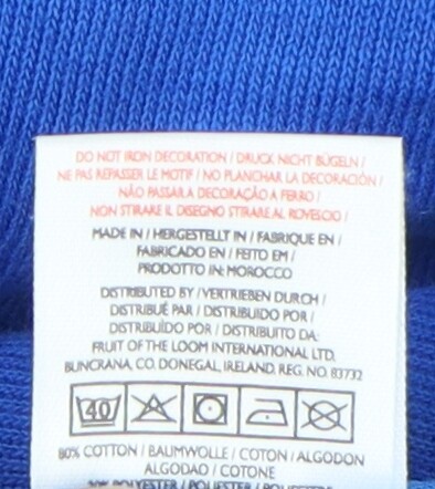 Superman Unisex Blue Pullover Hoodie L Graphic Print - Picture 5 of 12