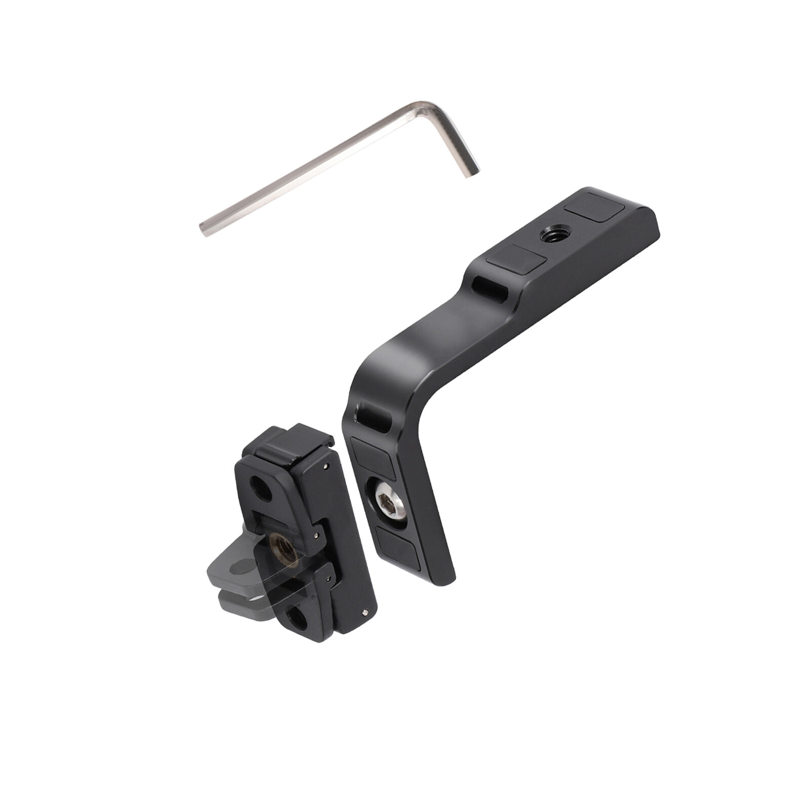 For Insta360 X4 Camera Horizontal Mount Bracket + Base Adapter Set Accessories