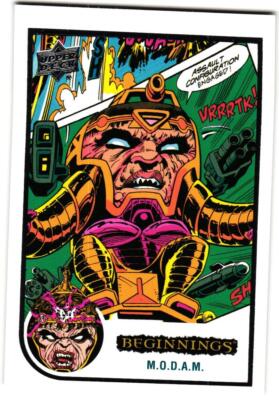 2024 Upper Deck Marvel Beginnings Volume 2 Series 2 #7 M.O.D.A.M. Red Supernova