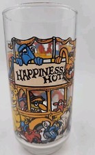 Vintage McDonalds Great Muppet Caper Happiness Hotel Glass ~ 1981