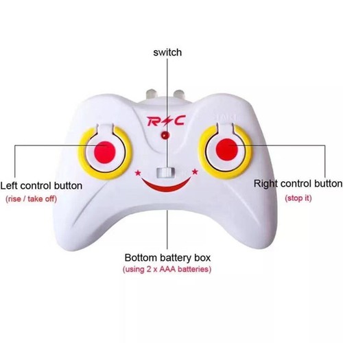 RC Remote Control 2CH Gyro Mini Aircraft Mini Helicopter Drone Indoor Play Toy - Picture 4 of 10