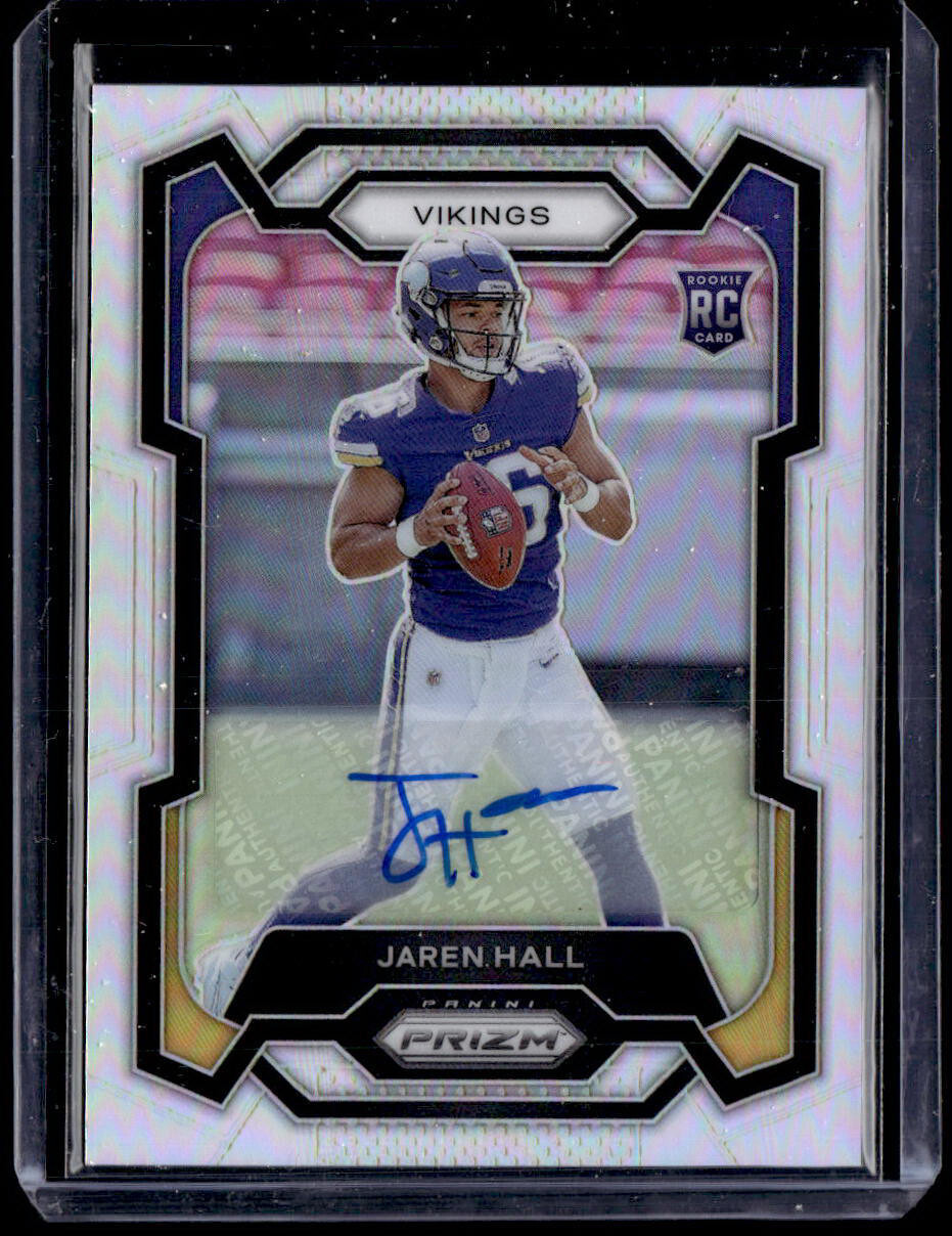 2023 Panini Prizm - Rookies Pink Prizm Autographs #367 Jaren Hall (AU, RC)