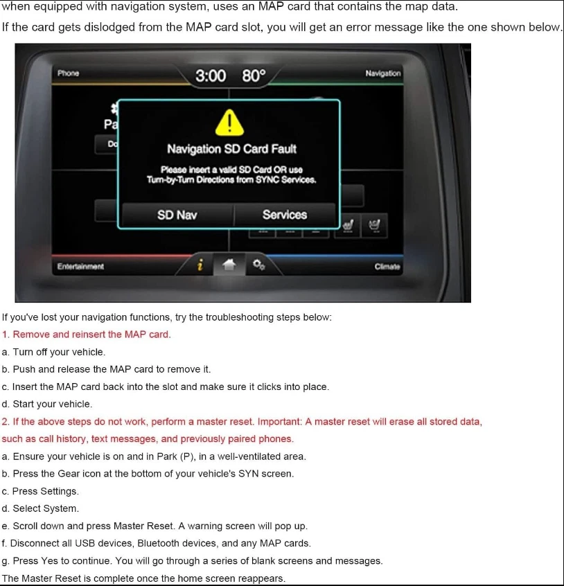 🔥2025 SD Card Navigation For Ford Lincoln A15 SYNC2 USA/Canada GM5T-19H449-AJ - Image 2 of 2