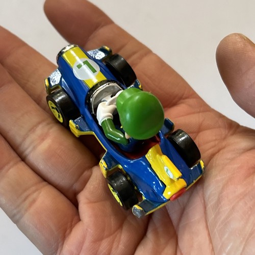 Luigi Cart Diecast Hot Wheel Mattel 2018 G5027 - Picture 9 of 10
