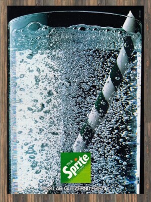 Sprite - Reklame Werbeanzeige Original-Werbung 1980