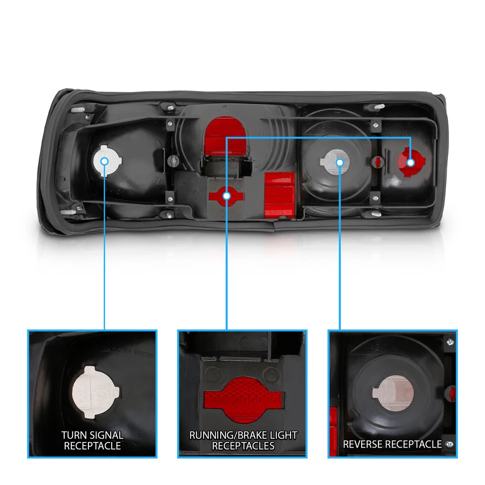 Luz trasera apta para Mercedes-Benz W126 Clase S 300/350/420/560 SD/SDL/SE/SEL 1986-1991 Foto 3 de 4