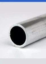 1.5" OD x 1.25" ID x12" x 0.125" Wall 6061 Aluminum Tube Pipe Round