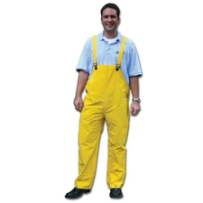 Lightweight PVC Waterproof Rain Bib Overall Pants Construction Fishing Rainwear