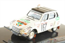IXO Models Citroen Dyane Cabriolet Closed Roof N 167 Rally Paris Dakar 1979 C.sandron P.alberto 1:43 RAC289