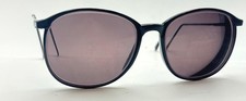 Vintage Marchon CFG-4 Black Oval Sunglasses FRAMES ONLY Japan