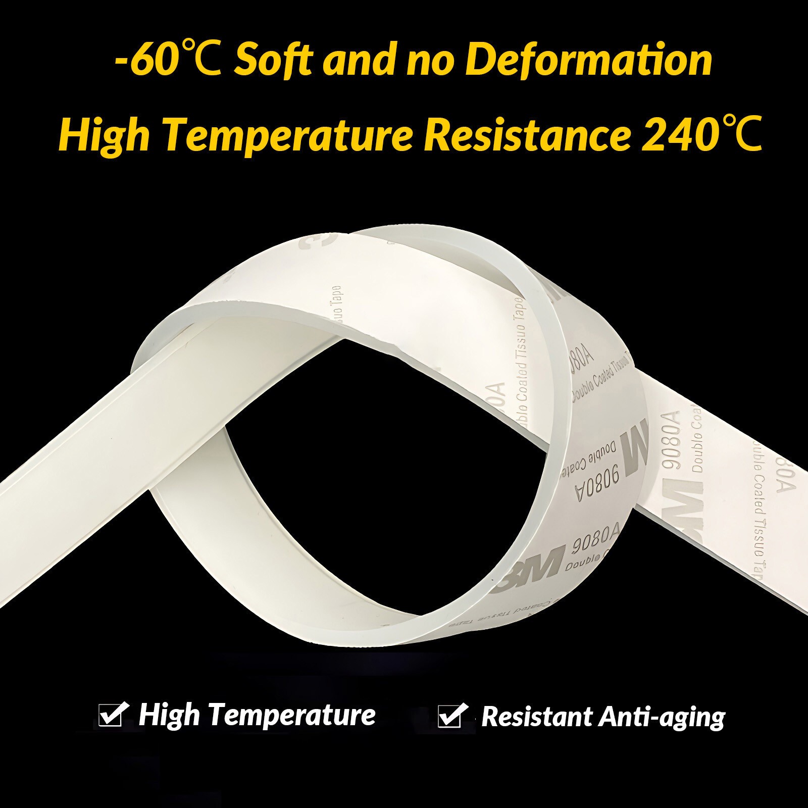 Adhesive Backed Silicone Rubber Strip - Roll - Various Widths, Thickness & Lengt