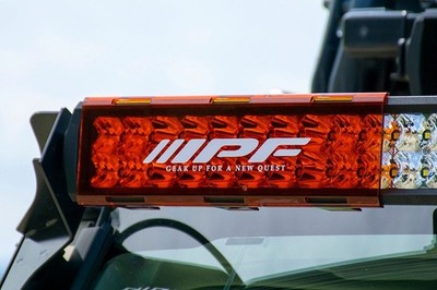 IPF 600S Double Light Bar Cover C-612 10in Amber Lens Cover LED