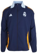 Image of Adidas Men's Football Track Jacket Real Madrid Blue Size L