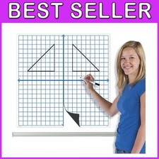 Versatile 4-Piece Magnetic X-Y Coordinate Grid - Ideal for Classroom Activities
