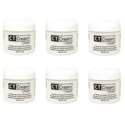 CT Cream Plus natural pain relief for Arthritis, Carpal Tunnel 6 packs NEW