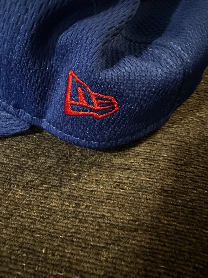 Para hombres New Era Azul St. Louis Azul Núcleo 9FORTY Snapback Sombrero STL Bandera Raro Foto 3 de 4