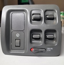 Panel de interruptor de control de ventana maestra eléctrica del lado del conductor delantero Honda CRV 97-01 FABRICANTE DE EQUIPOS ORIGINALES