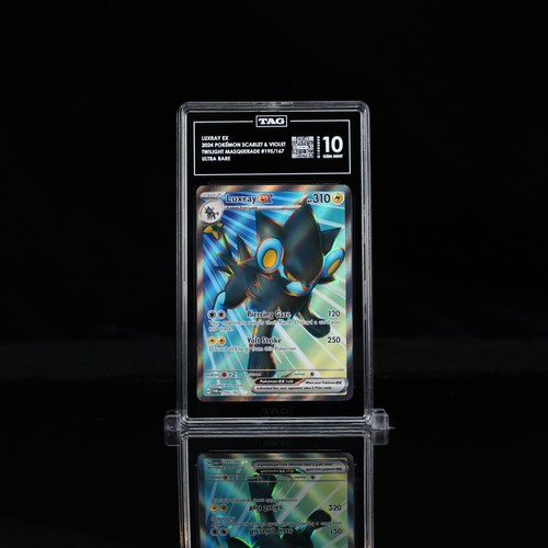 Luxray EX Gem Mint TAG 10 Full Art Twilight Masquerade 195/167 Pokemon Card