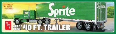 AMT 1467 1/25 Sprite Great Dane 40' Trockengüteranhänger Trailer Bausatz