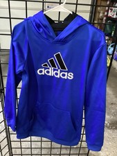 Adidas Youth XL Blue Hoodie