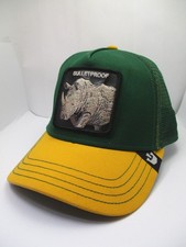 GOORIN Bros. THE FARM Rhino Bulletproof Patch Cap / Hat Snapback Rhinoceros
