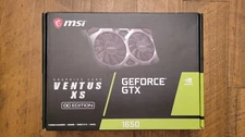MSI GeForce GTX 1650 Ventus XS OC Edition 4GB GDRR6 Graphics Card