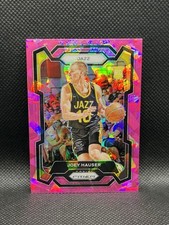 2023-24 Prizm Joey Hauser PINK ICE ROOKIE SP #293 Utah Jazz RC Panini Mega Box