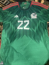 Large Mexico 2022 World Cup Jersey Chucky lozano