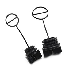 2 Pcs Fuel Oil Lids Tank Cover Cap For McCulloch 7-38 738 7-40 740 Chainsaw Tool