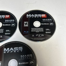 Sony PlayStation 3 PS3 TESTED Mass Effect Trilogy 1 2 3
