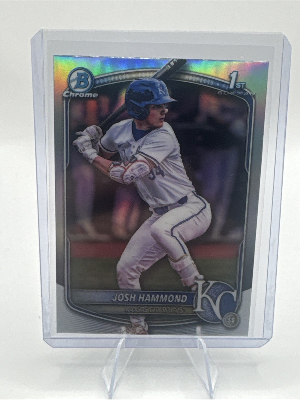 2025 Bowman Draft - Chrome Josh Hammond #BDC-185 Refractor (RC)