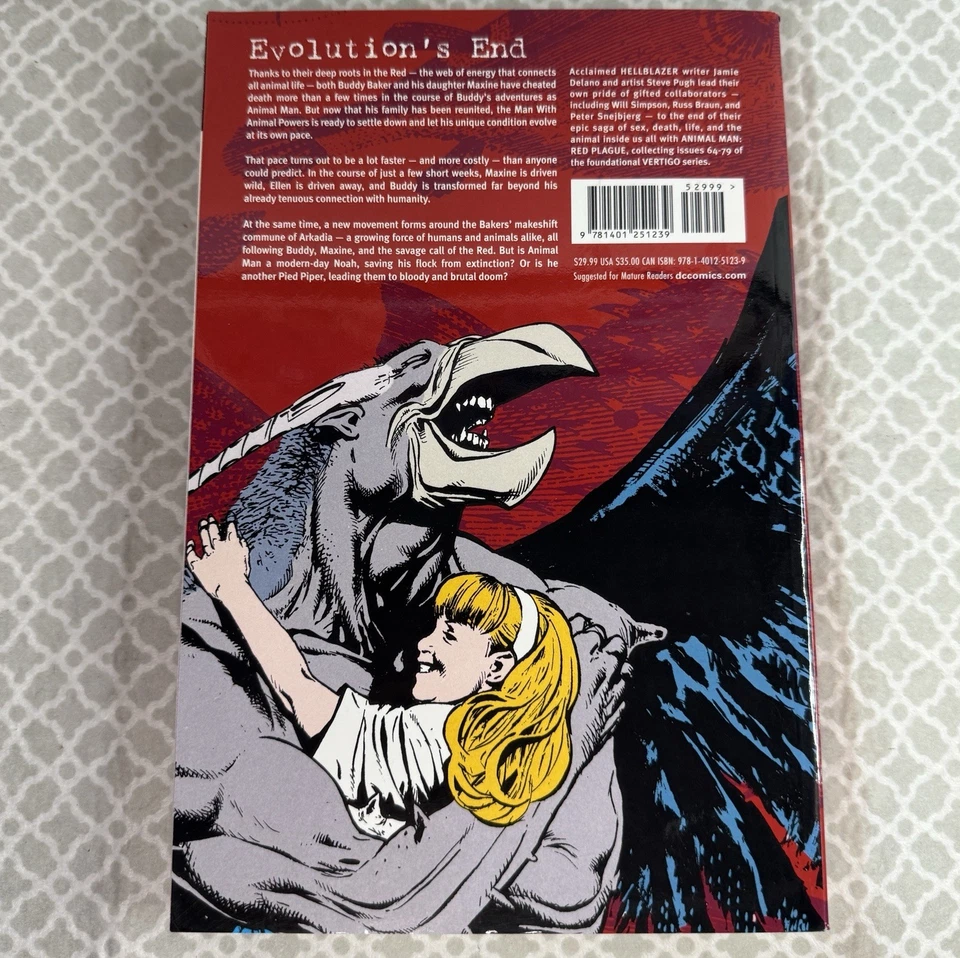 Animal Man Volume 7 Red Plague Vertigo DC TPB Delano - Image 2 of 4