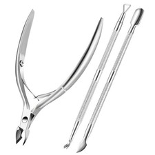 Professional Cuticle Trimmer Remover Tool Set for Nails and Dead Skin