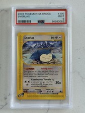 2003 POKEMON SKYRIDGE #100 SNORLAX PSA 9 MINT on eBay