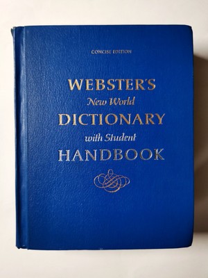 Webster s New World Dictionary American Language Student Handbook 1973 
