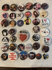 80s Female Rock Pins 39 Heart Joan Jett Girlschool Lita Ford Stevie Nicks